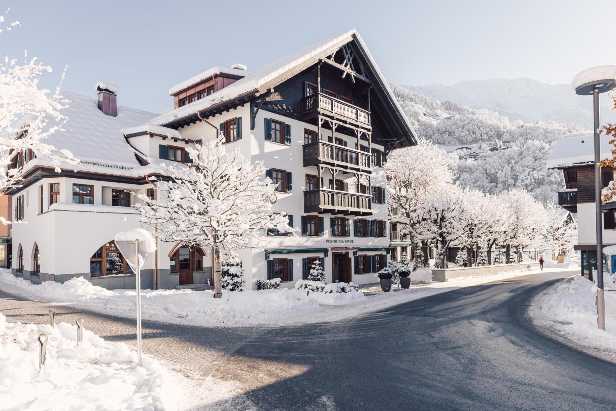 Posthotel Taube Schruns Exterior photo