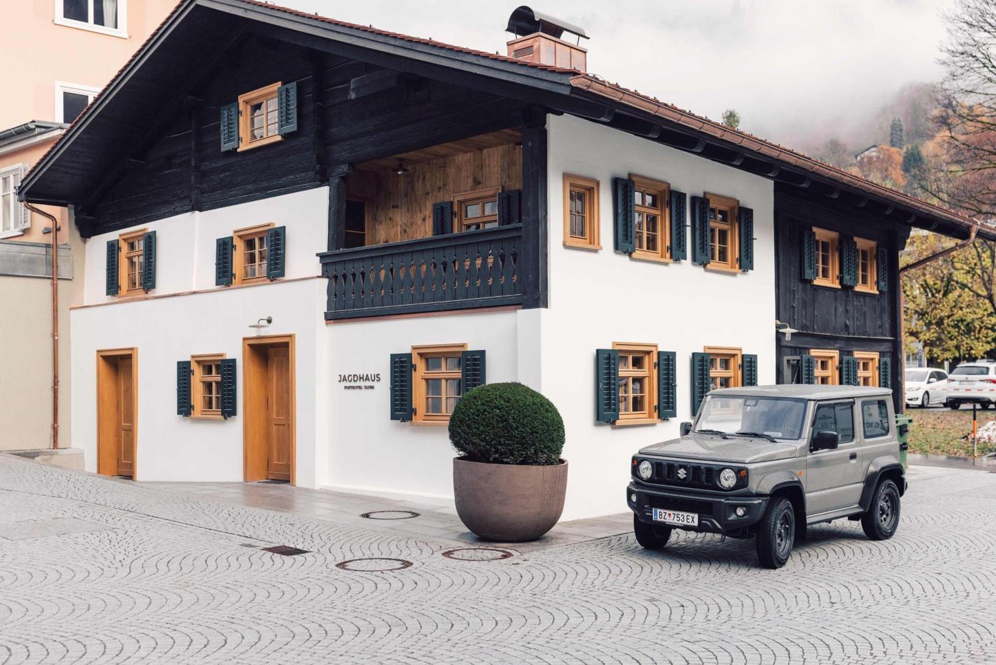 Posthotel Taube Schruns Exterior photo