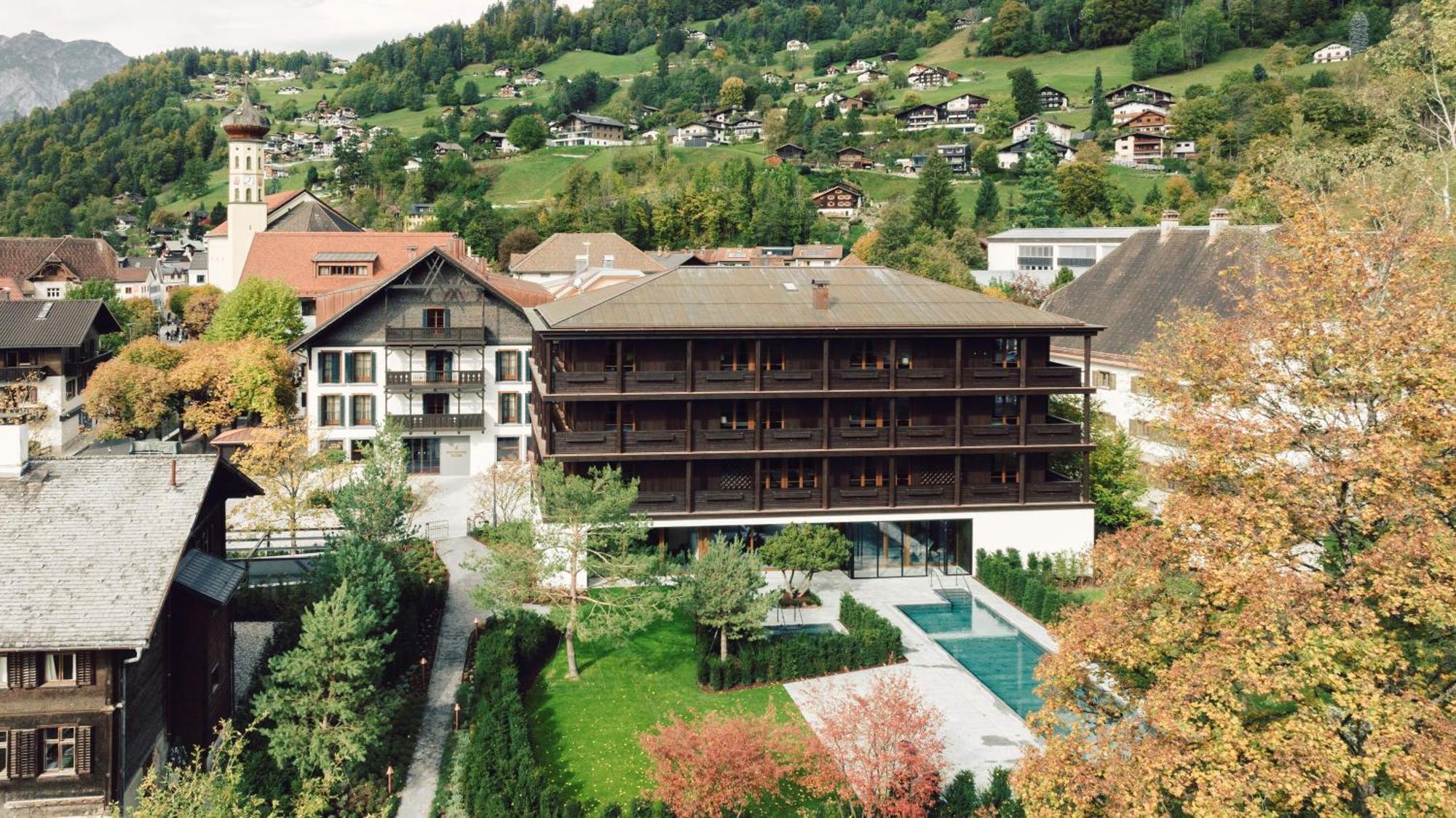 Posthotel Taube Schruns Exterior photo
